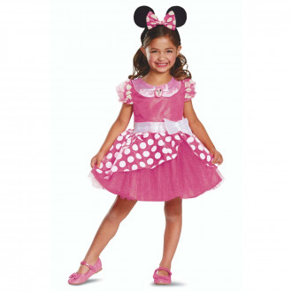 Kinderen Disney Minnie Muis Roze Luxe Kostuum Official