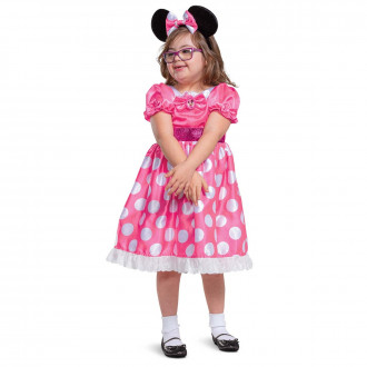 Kinderen Disney Minnie Muis Roze Adaptief Kostuum