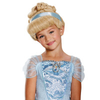Kinderen Disney Prinses Assepoester Kostuum Pruik