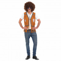 Hippie vest Kostuum voor Mannen