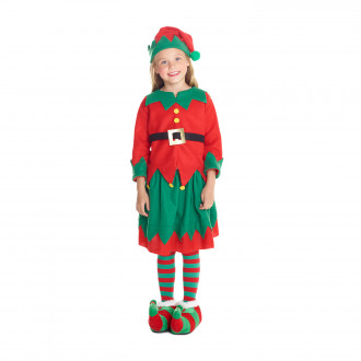 kerstmis Elf Kostuum voor Meisjes
