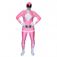 Roze Power Ranger Morphsuit