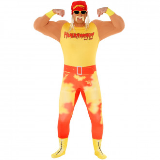 Hulk Hogan Worstel Kostuum voor Mannen