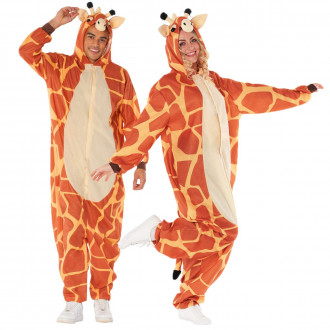 Heren Giraffe Rompertje Kostuum