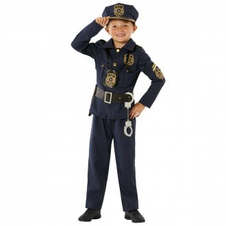 Kinderen US politie Sergeant Kostuum