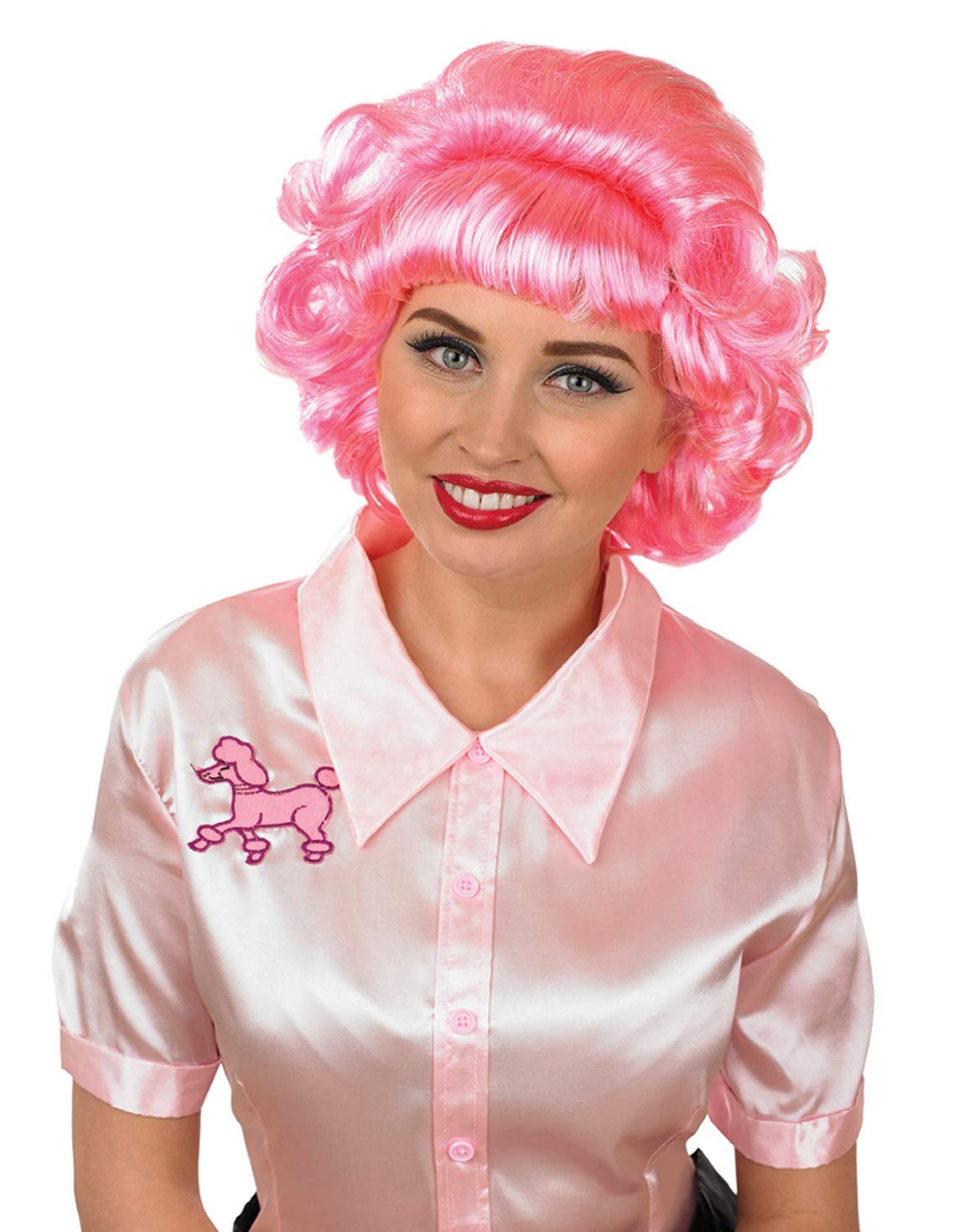 Roze Heartbreaker Schoolpruik