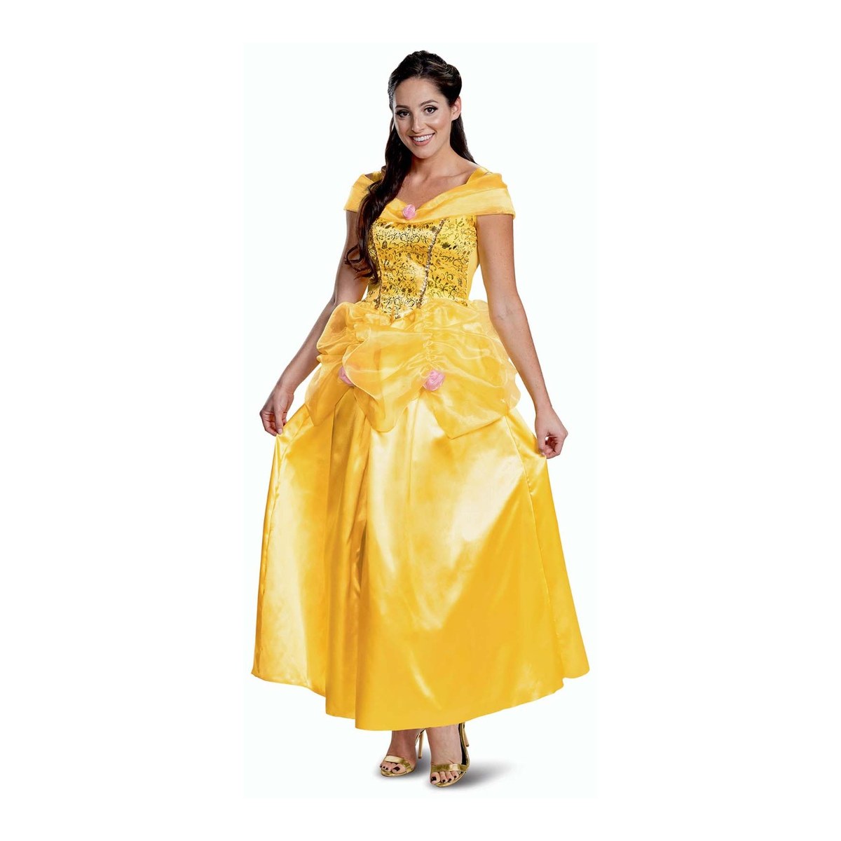 Klassiek Disney Belle-kostuum voor dames, officieel