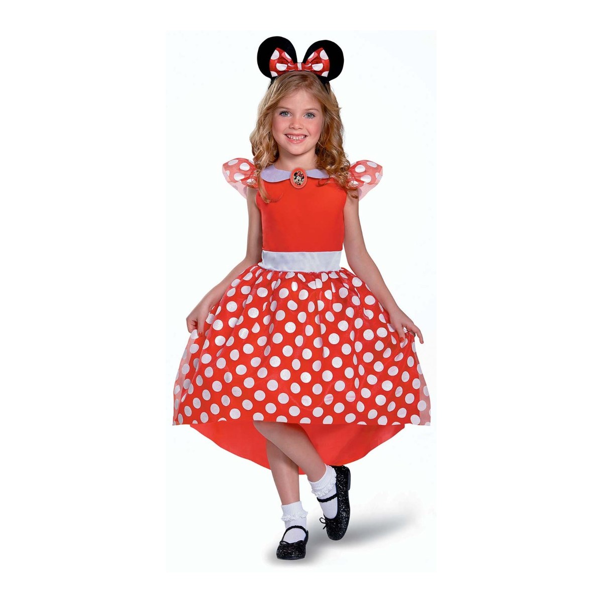 Disney Minnie Mouse rood officieel kostuum voor kinderen