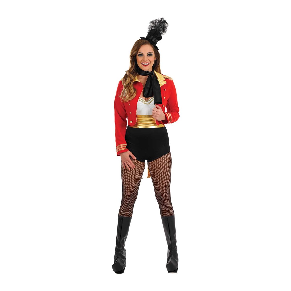Dames circusdirectrice jurk kostuum