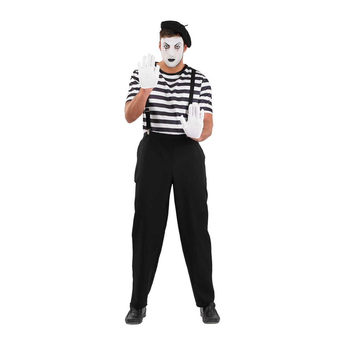 Mime kostuum voor heren