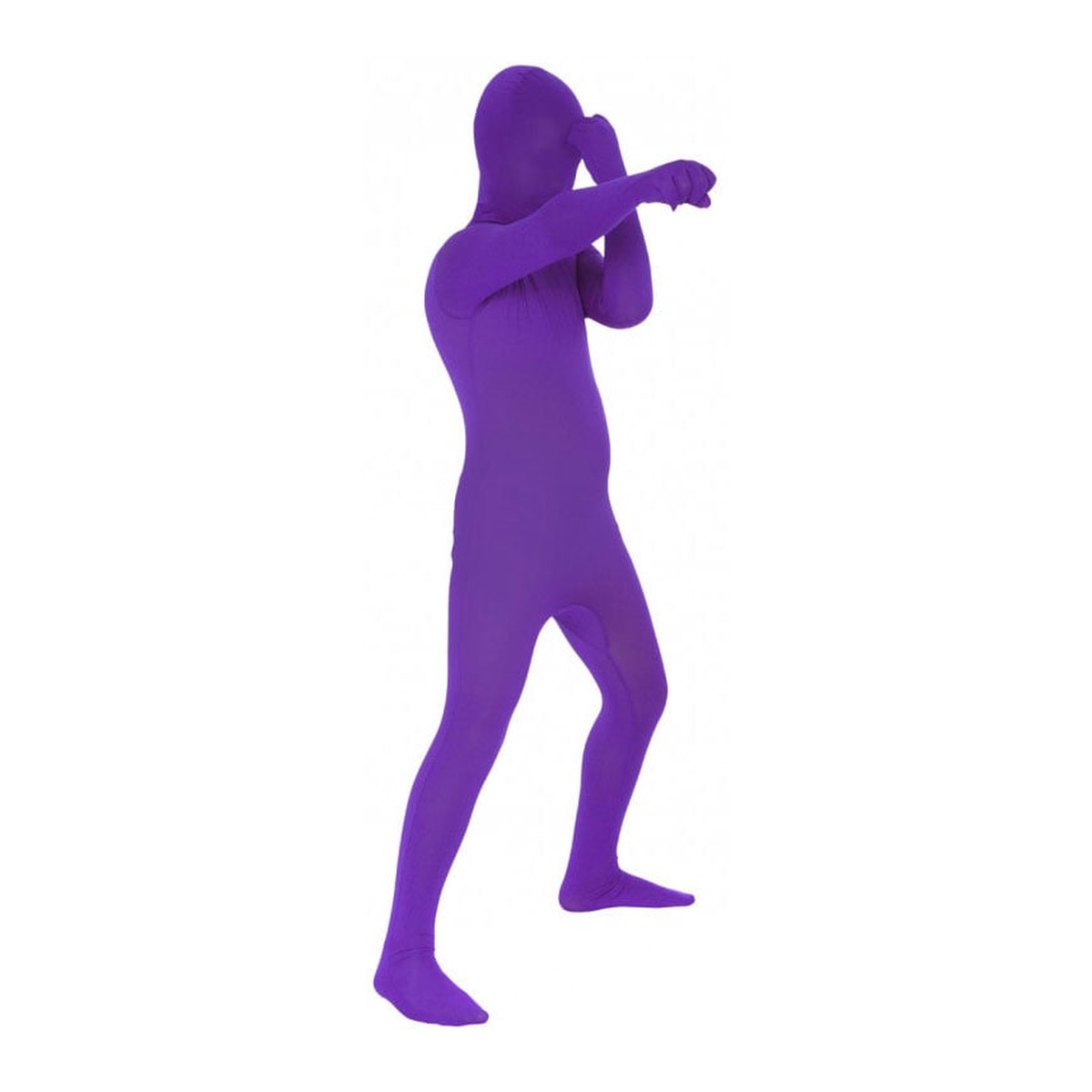 Paars morphsuit voor kinderen