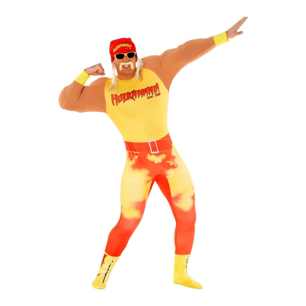Heren WWE Hulk Hogan kostuum