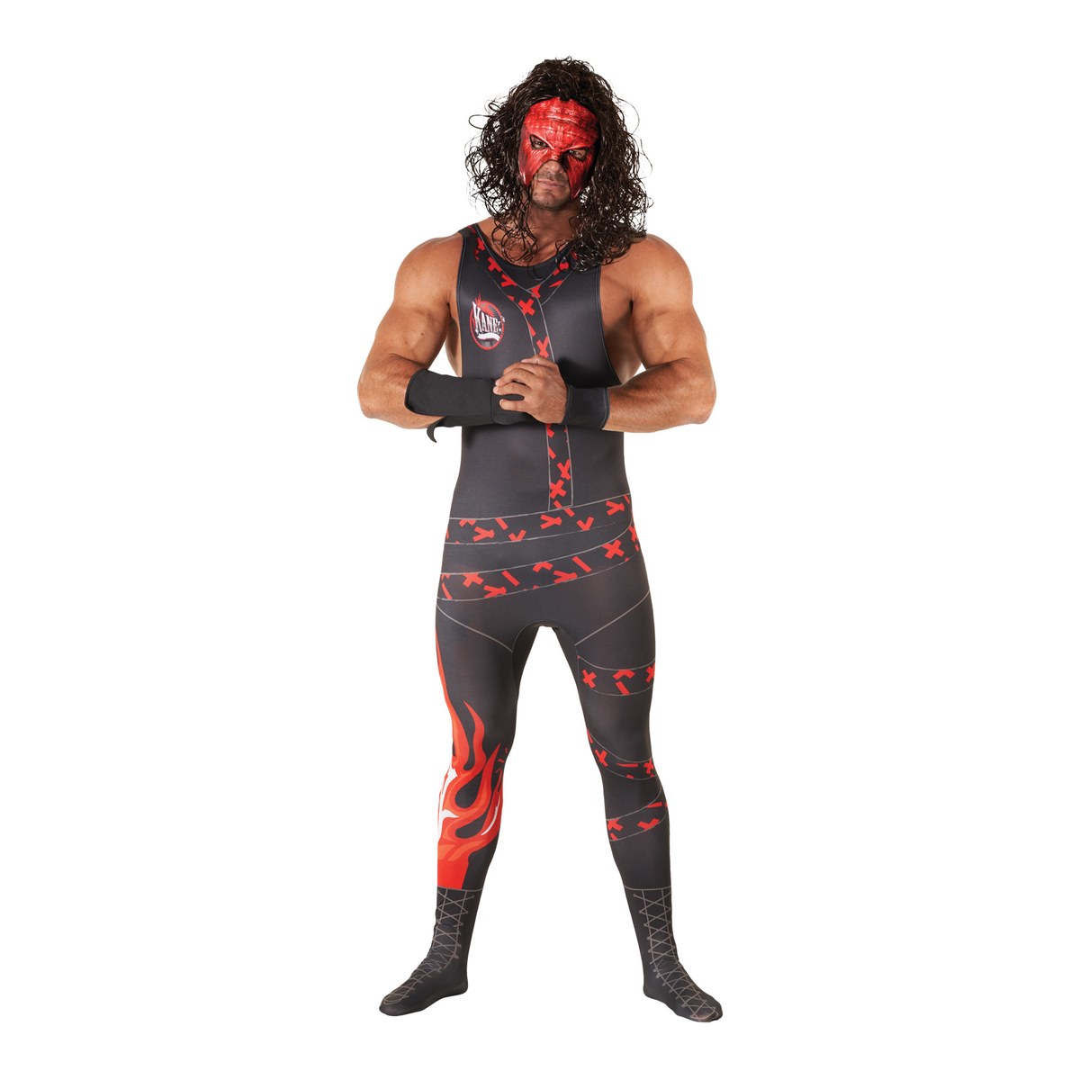 Heren Kane WWE worstelaar kostuum