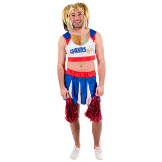 Cheerleader Kostuum voor Mannen