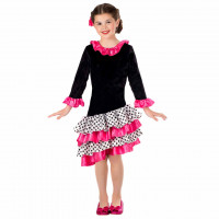 Flamencodanseres Kostuum voor Kinderen