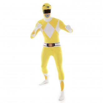 Gele Power Ranger Morphsuit