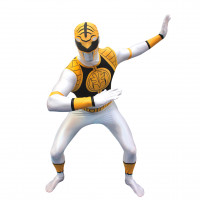 Witte Power Ranger Morphsuit