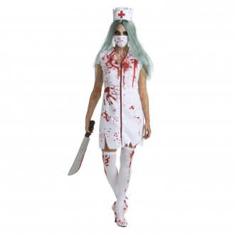 Zombie Verpleegster Kostuum voor Vrouwen