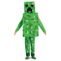 Minecraft Creeper-kostuum voor kinderen