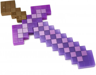 Minecraft betoverd paars zwaard