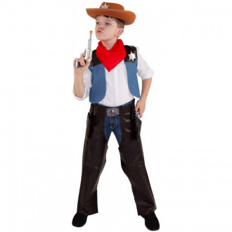 Cowboy met pistolen kinderen