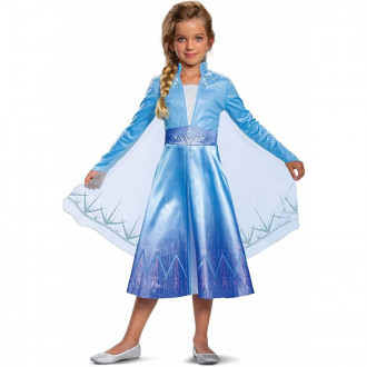 Kinderen Disney Frozen 2 Elsa Reizend Luxe Kostuum