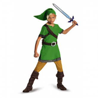 Zelda klassieke Link Kostuum voor Kinderen