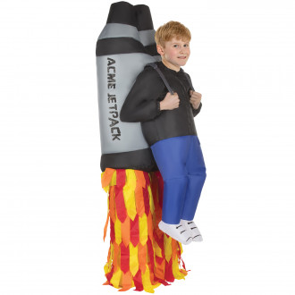 Opblaasbaar Jet Pack Kostuum voor Kinderen