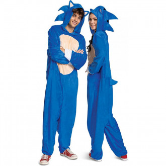 Mens Sonic Movie Costume 