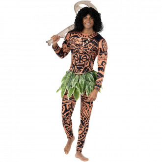 Polynesische held Romper-kostuum voor heren